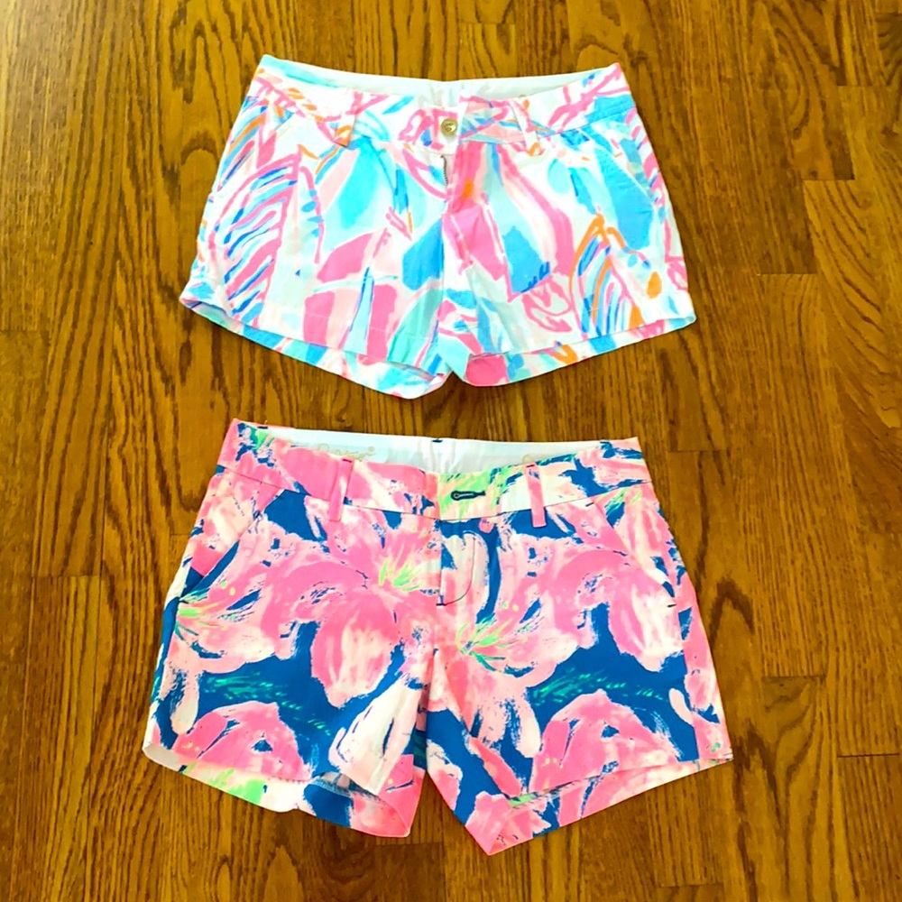 Two Pair Of Lily Pulitzer Shorts - image 1